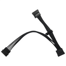 Molex a 3X SATA Power Spliter Alambre para subir al cable